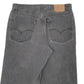 Mens Grey Levis Vintages 90 550 JeansW36 L32