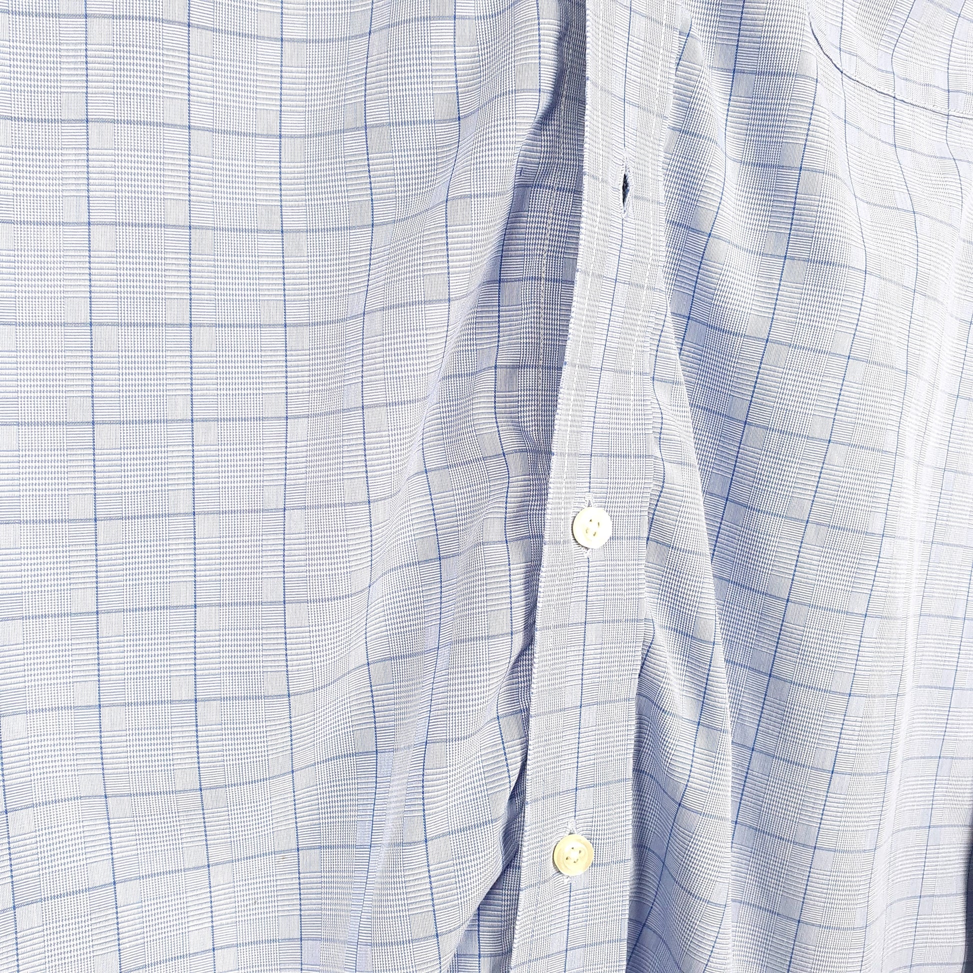 Mens Blue Brooks Brothers  Long Sleeve Shirt