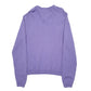 Mens Purple Calvin Klein Knit Crewneck Jumper