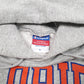 Mens Grey Champion Florida University  Gators Football USA Spellout Hoodie Jumper