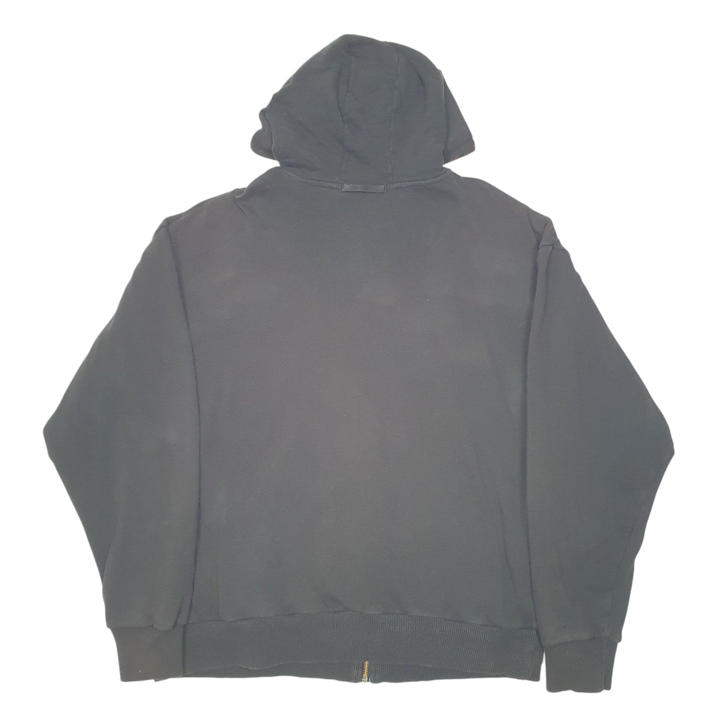 Mens Black Dickies Hoodie Workwear Thermal Lined Full Zip Jumper