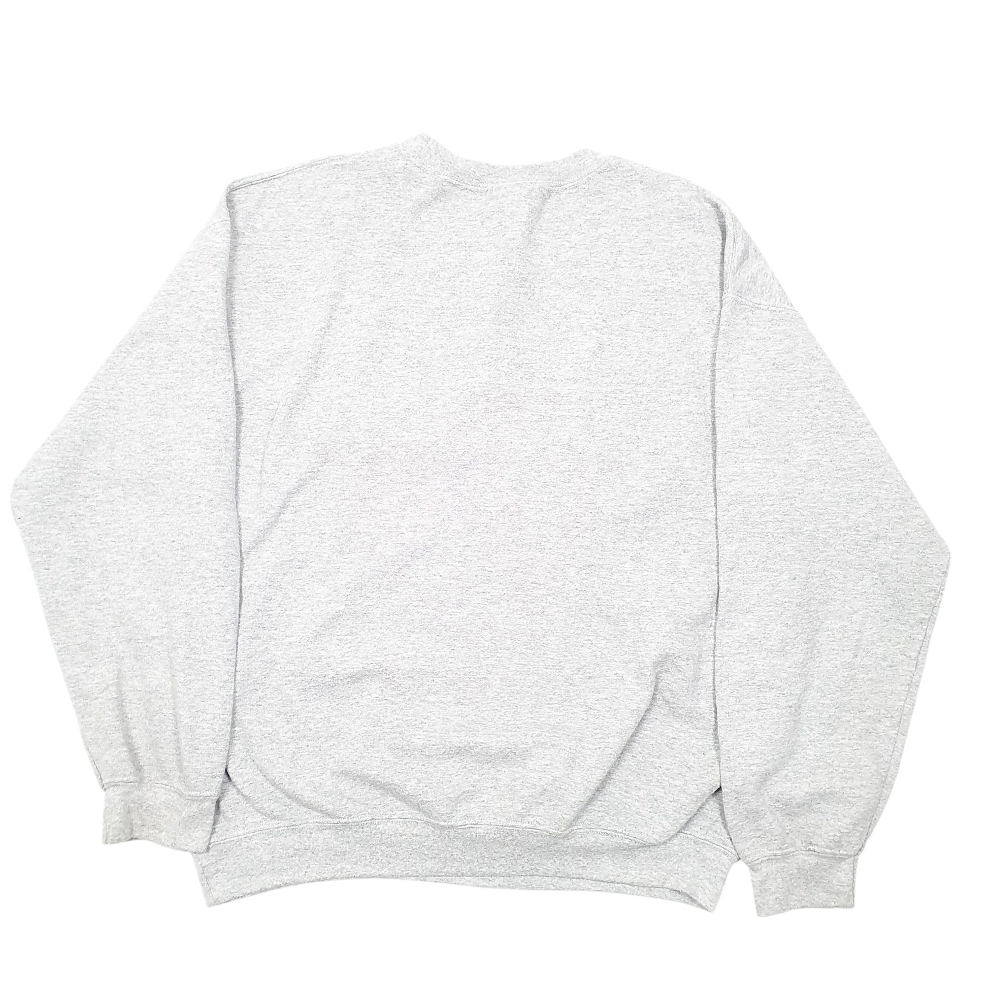 Mens Grey Neff Dunwoody Lacrosse USA Spellout Crewneck Jumper