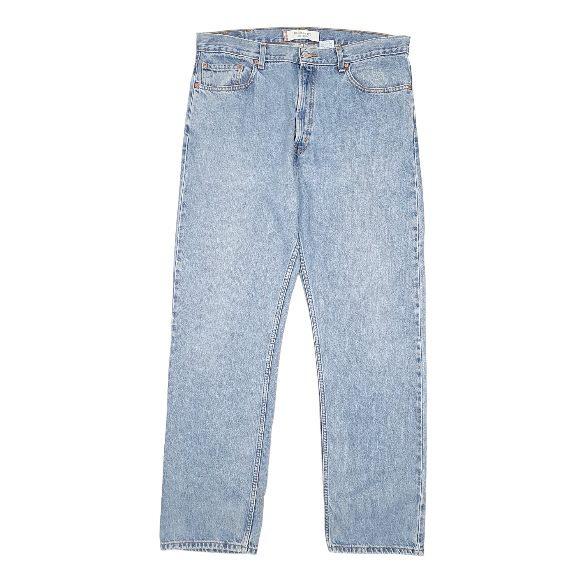 Mens Blue Levis  505 JeansW38 L34