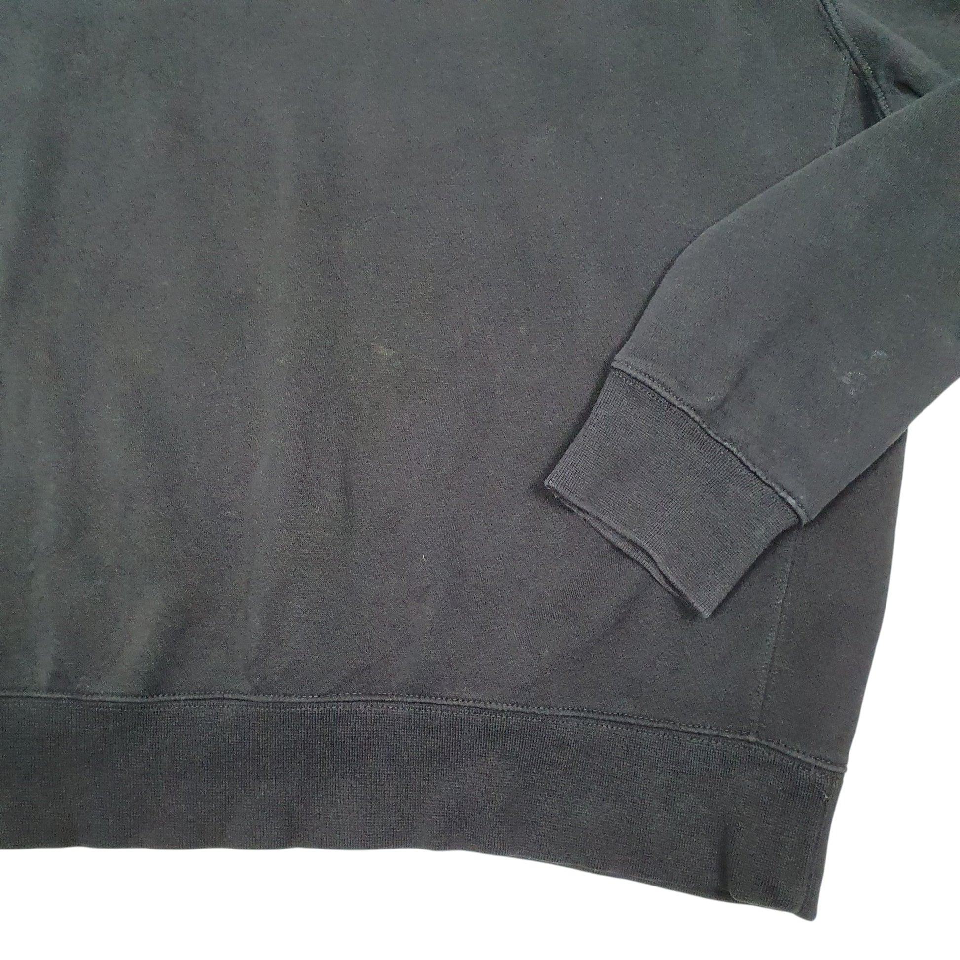 Mens Black Nike Swoosh Crewneck Jumper