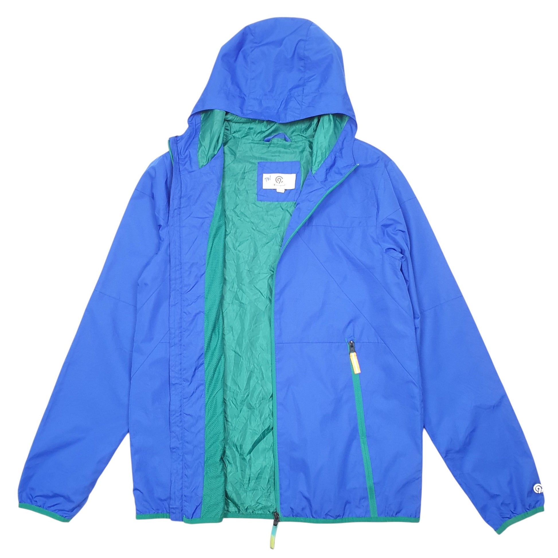 Mens Blue Champion Hooded  Coat