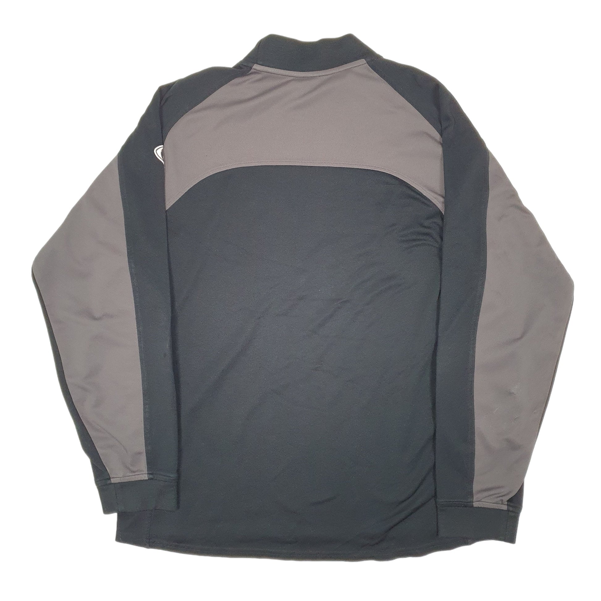 Mens Black Nike Active Dri Fit Running Gym Crewneck Jumper