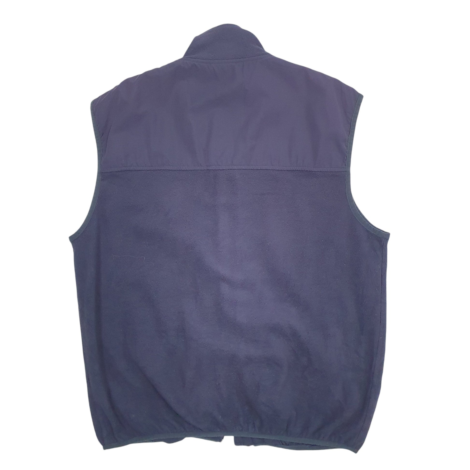 Mens Navy Fila  Crewneck Coat