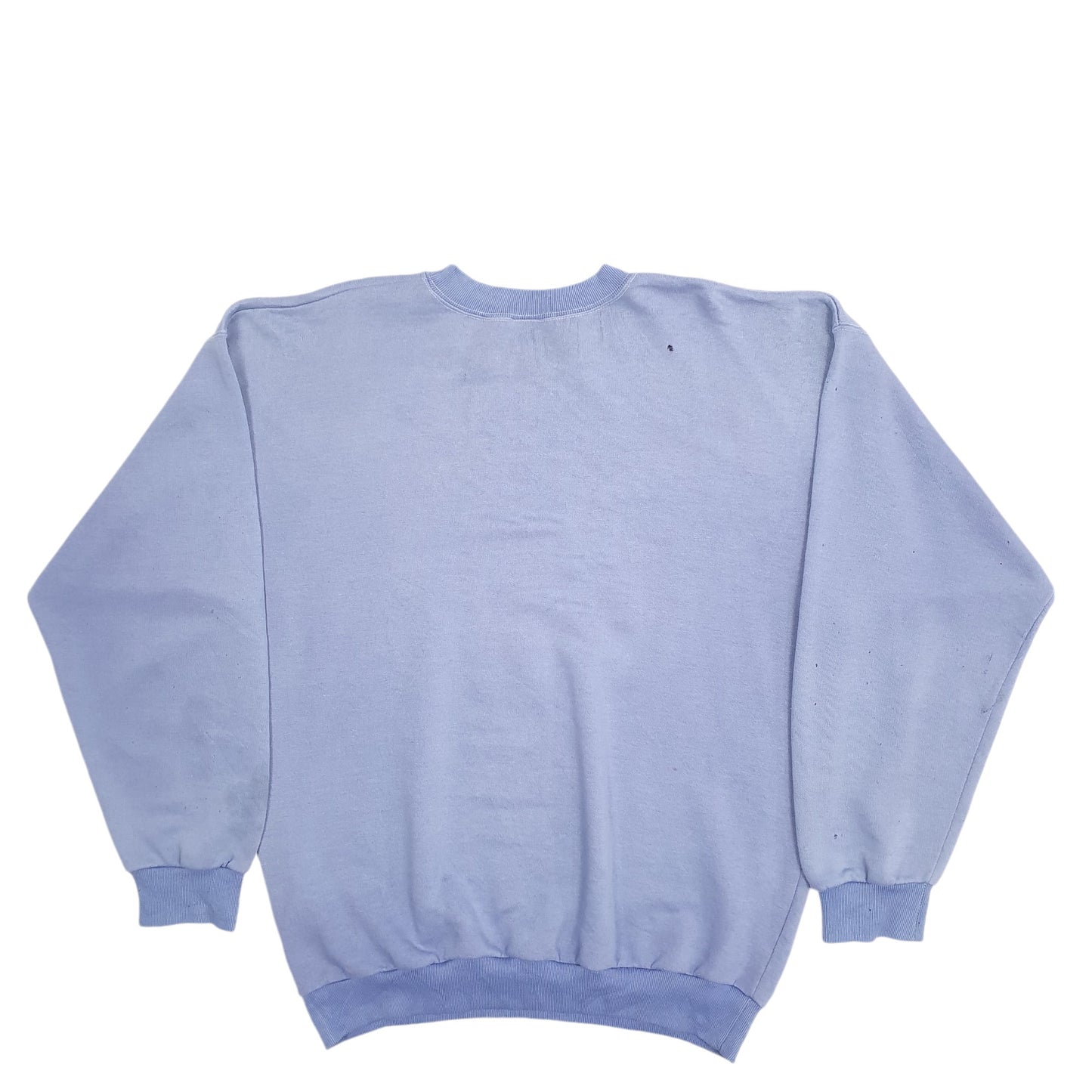 Mens Blue Puma Spellout Crewneck Jumper