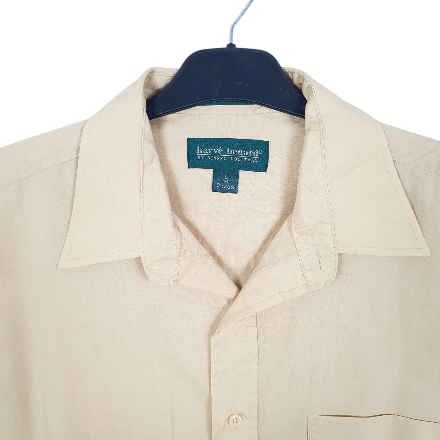 Mens Yellow Harve Bernard  Long Sleeve Shirt