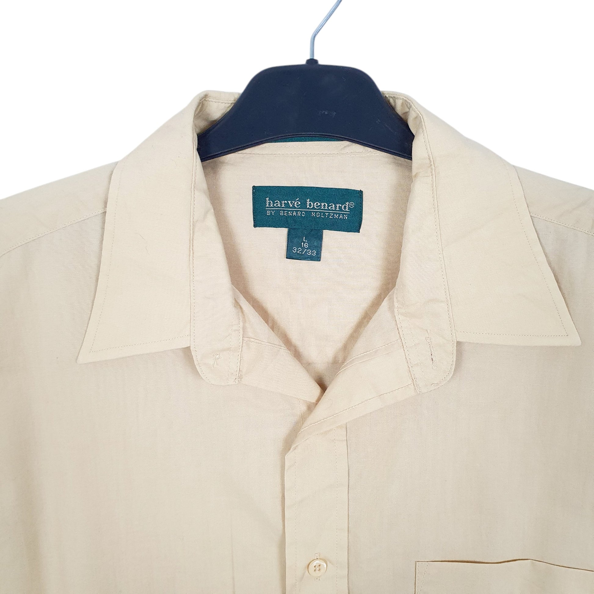 Mens Yellow Harve Bernard  Long Sleeve Shirt