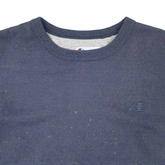 Mens Navy Champion  Crewneck Jumper