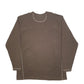 Mens Brown Columbia  Crewneck Jumper