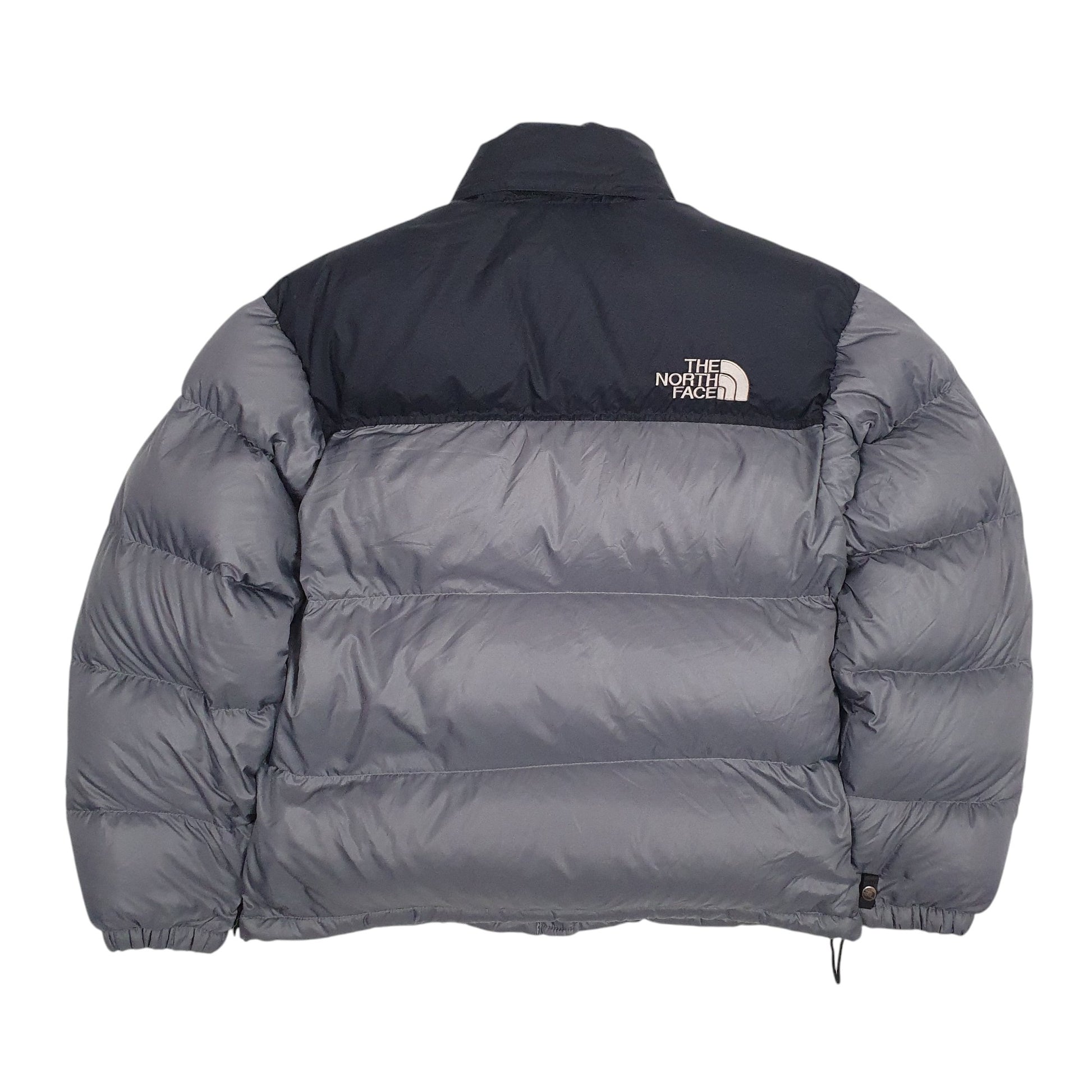 Mens Grey The North Face Nuptse 700  Coat