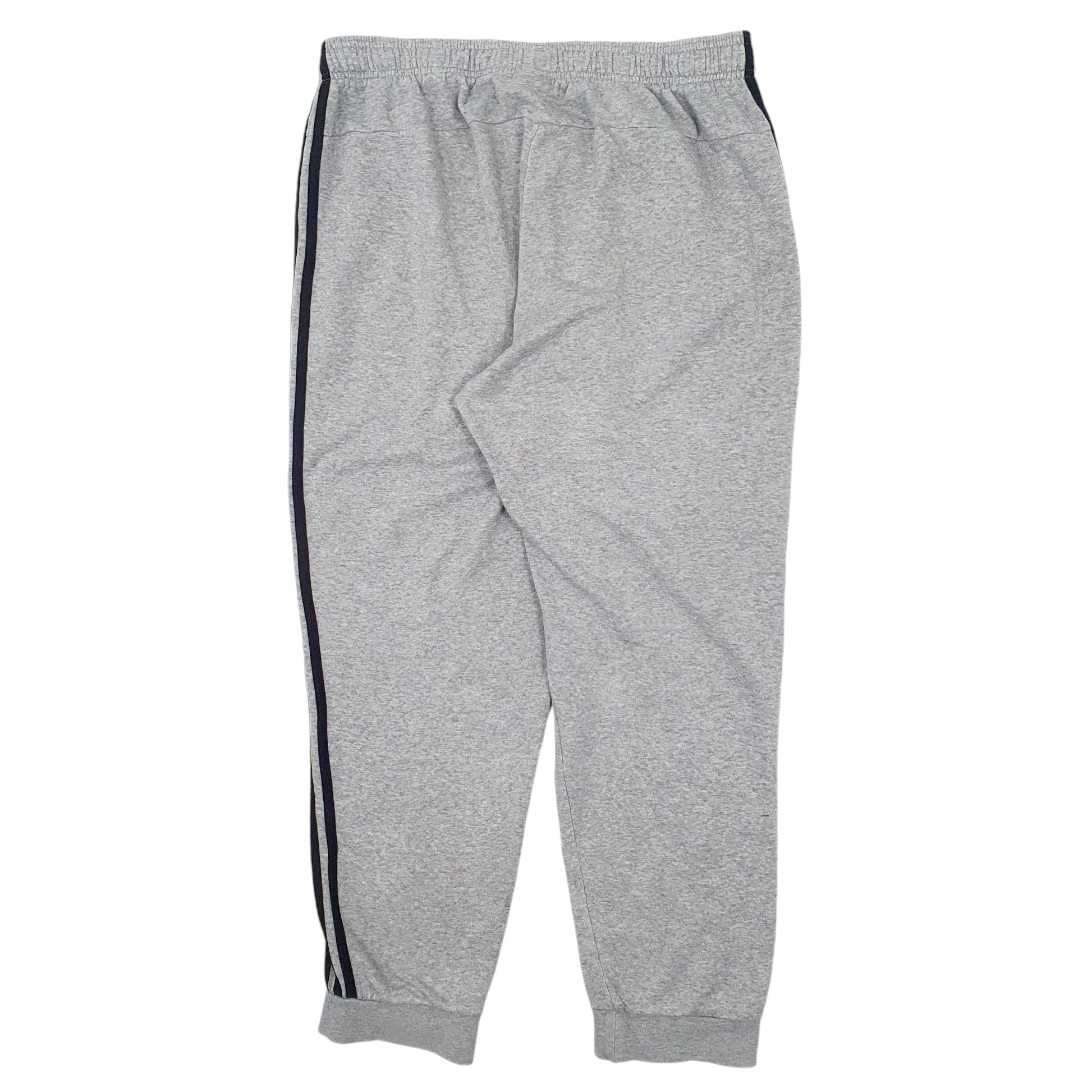 Mens Grey Adidas Tracksuit Bottoms Jogger Trousers