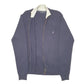 Mens Navy Nautica Knit Sweater Cardigan Full Zip Jumper