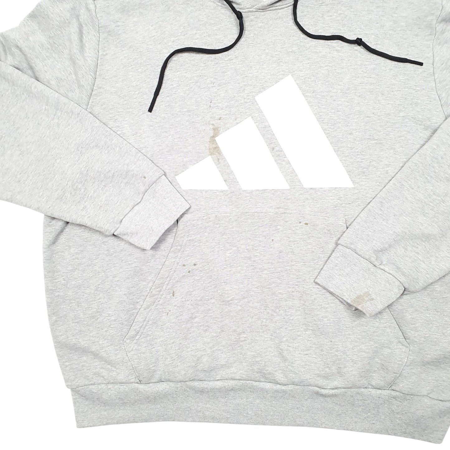 Mens Grey Adidas  Hoodie Jumper