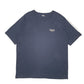 Mens Navy Lonsdale London V Neck Short Sleeve T Shirt