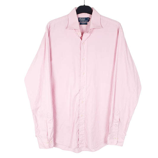 Mens Pink Polo Ralph Lauren  Long Sleeve Shirt
