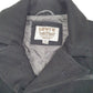 Mens Black Levis Pea Coat Winter Military Style  Coat