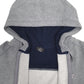 Mens Grey Starter  Full Zip Jumper