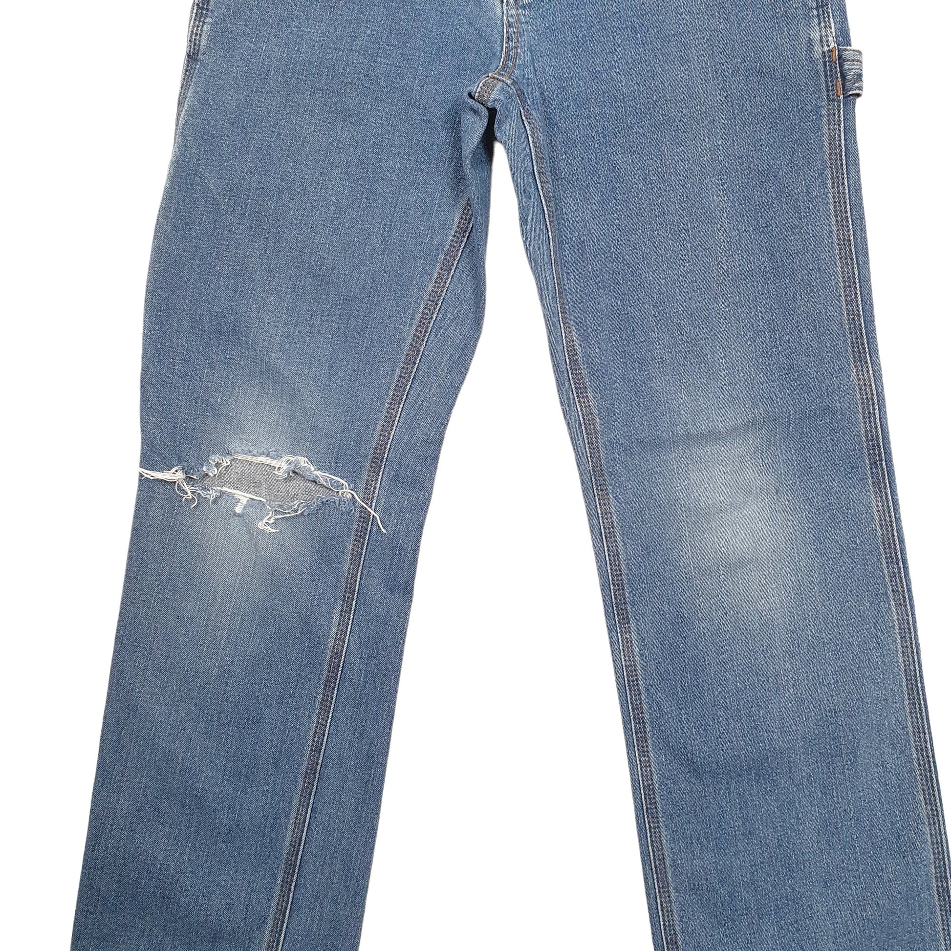 Womens Blue Carhartt  Carpenter Trousers
