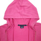 Womens Pink Ralph Lauren Full Zip Hoodie Jumper