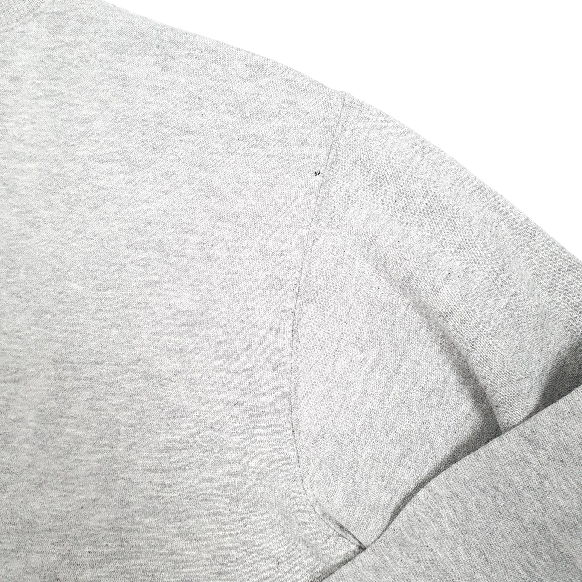 Mens Grey John Galt Malibu  Spellout Crewneck Jumper