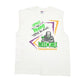 Mens White Hanes Single Stitch Vintage 90s Vest Short Sleeve T Shirt