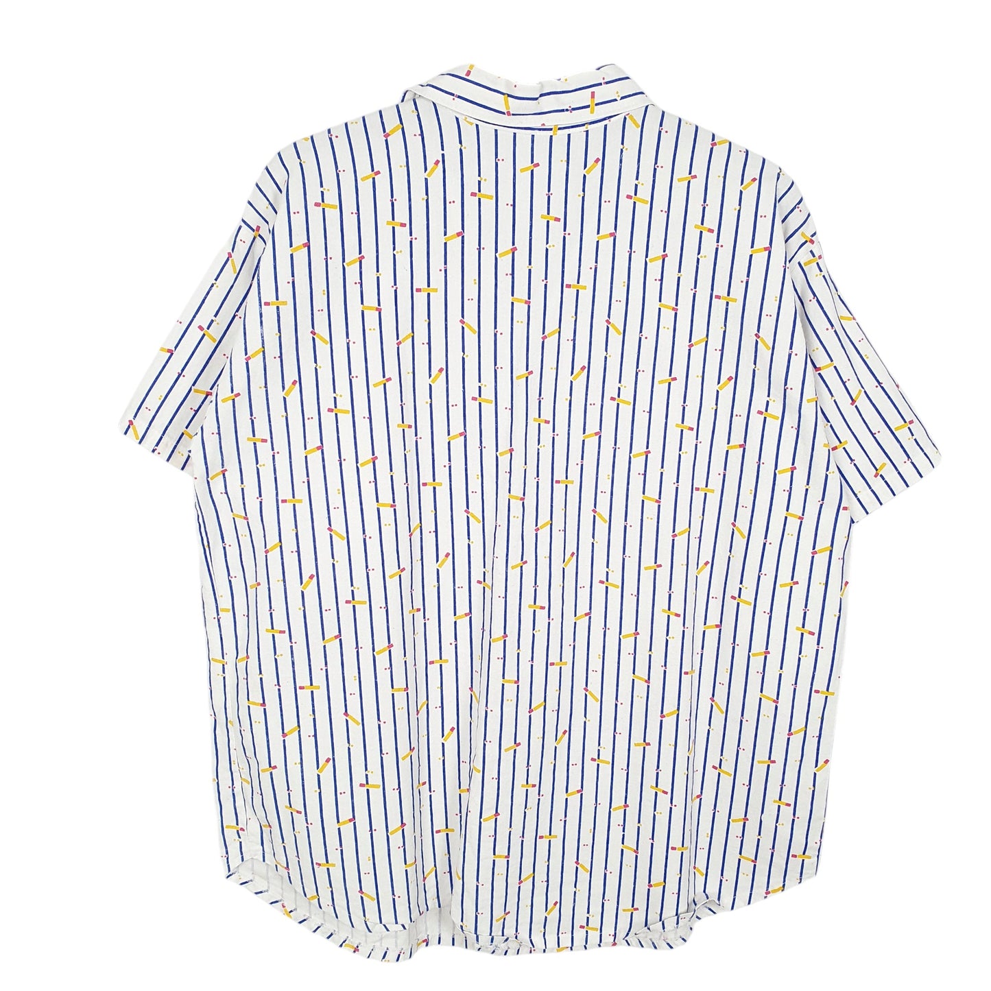 Mens White Unbranded  Short Sleeve Shirt