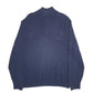 Mens Navy Nautica Knit Quarter Zip Jumper