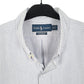 Mens White Ralph Lauren Oxford Long Sleeve Shirt