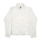 Womens Cream Champion  Full Zip Jumper