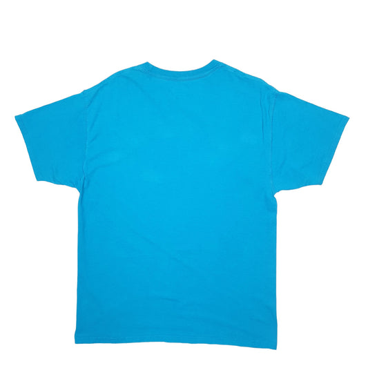 Mens Blue Champion  Short Sleeve T Shirt