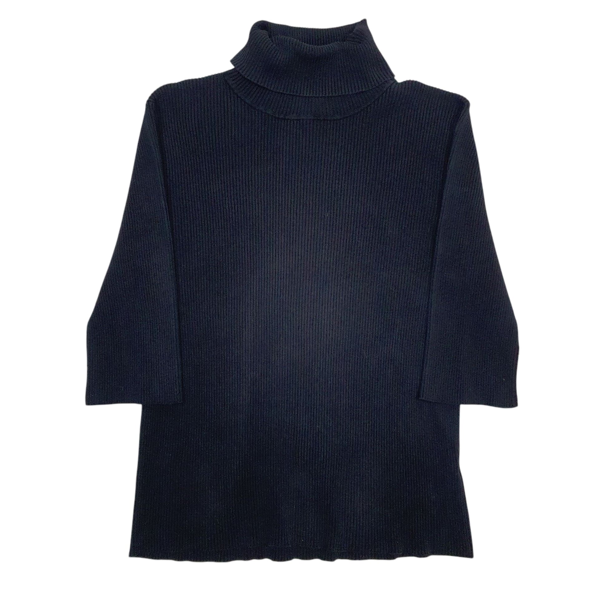 Womens Black Ralph Lauren Stretch Crewneck Jumper