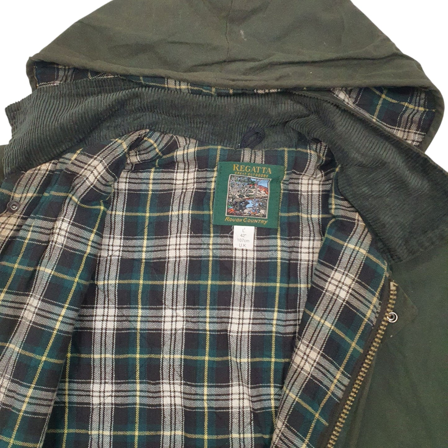 Mens Green Regatta   Coat