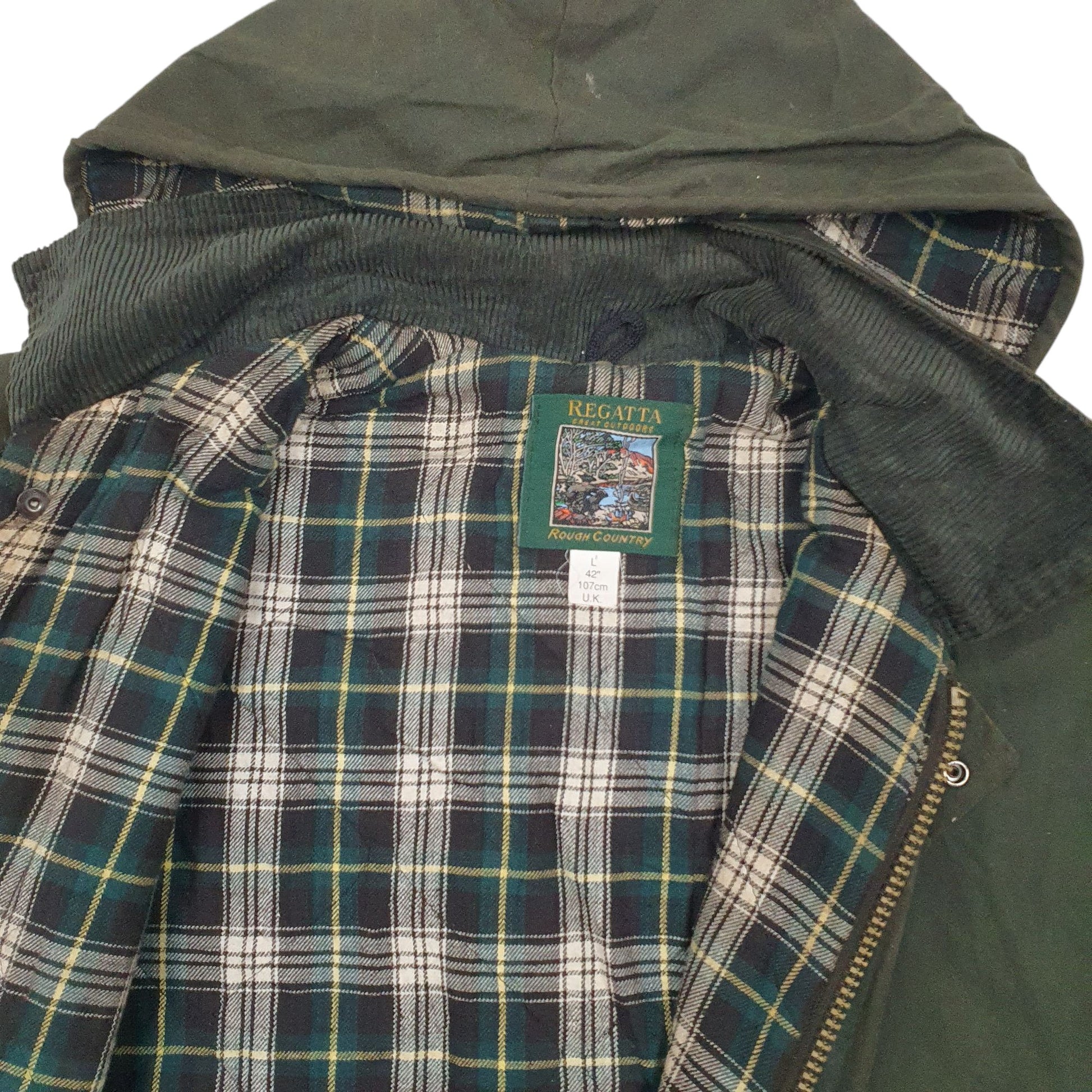 Mens Green Regatta   Coat