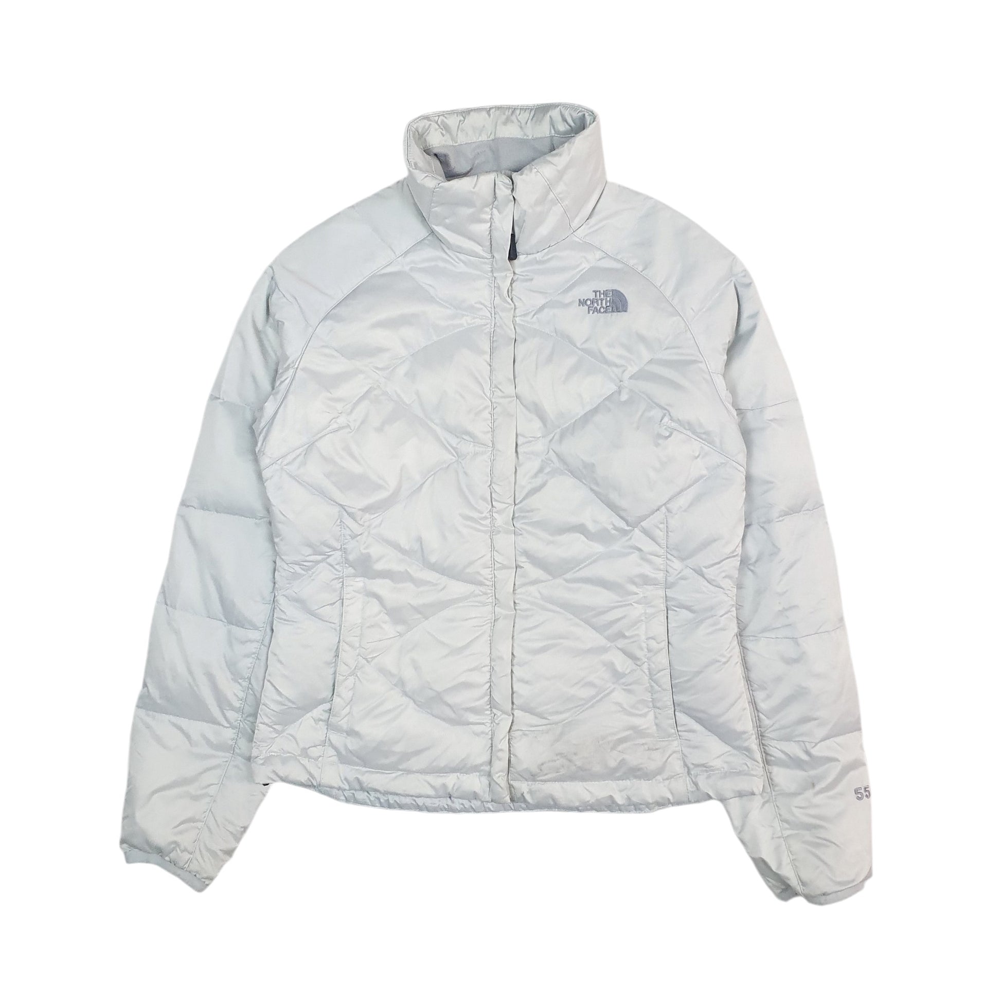 Mens Silver The North Face Aconcagua  Coat