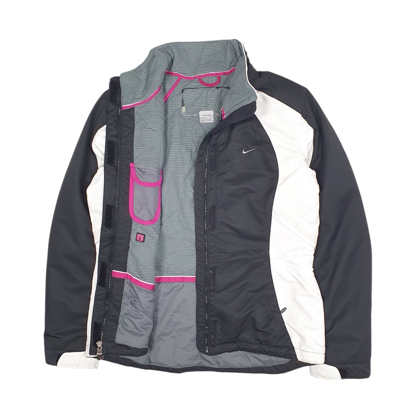 Mens Black Nike Windbreaker Vintage 2000s  Coat