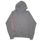 Mens Grey Champion Quarter Zip Carroll University USA Spellout Hoodie Jumper
