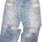 Mens Blue Hugo Boss Distressed Casual JeansW36 L34