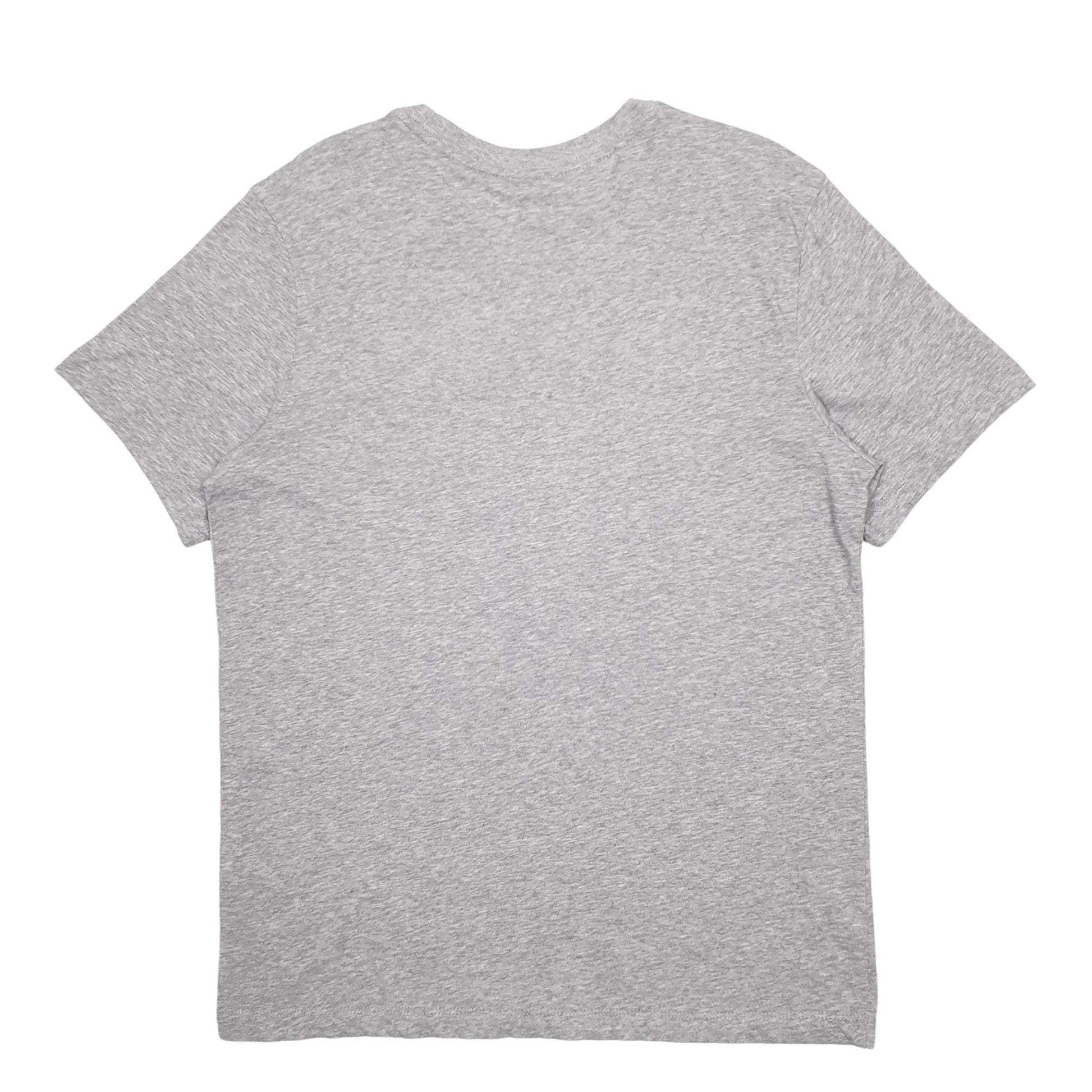 Mens Grey Nike Spellout Short Sleeve T Shirt
