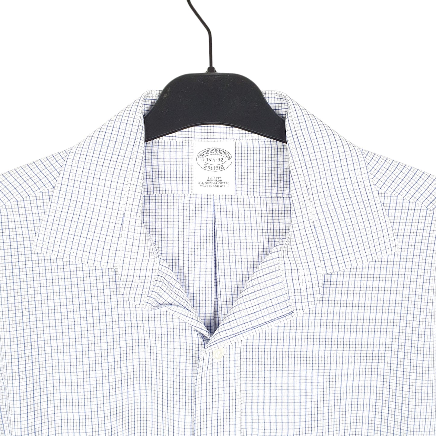 Mens White Brooks Brothers  Long Sleeve Shirt