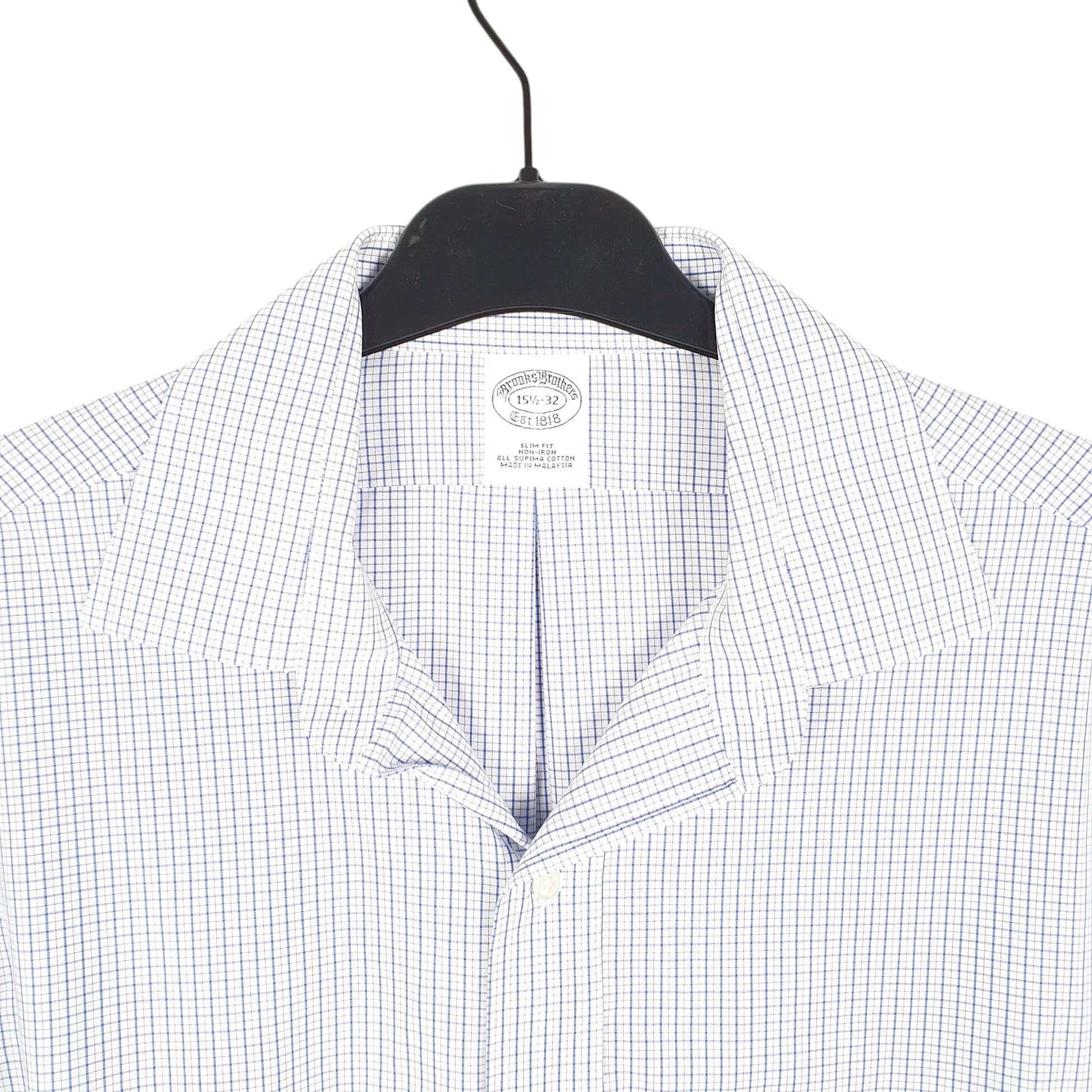 Mens White Brooks Brothers  Long Sleeve Shirt