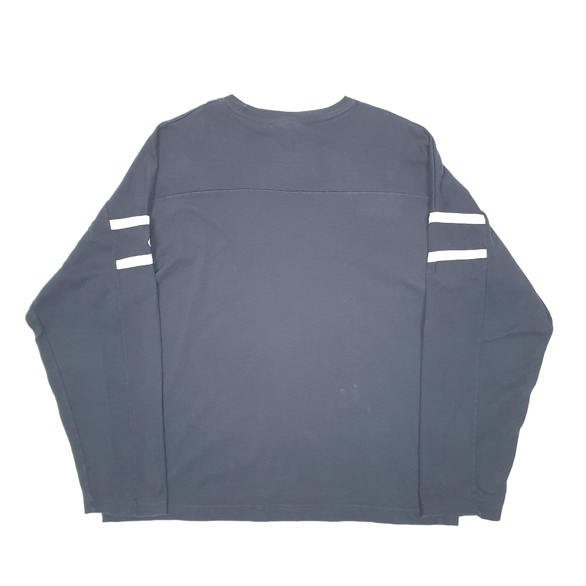 Mens Navy Reebok  Long Sleeve T Shirt