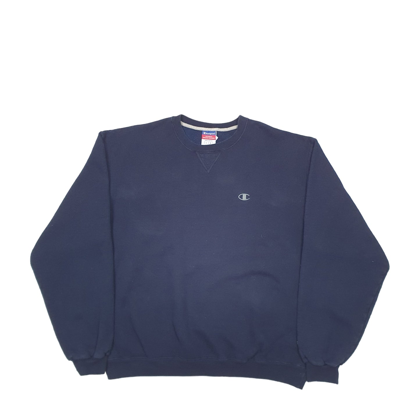 Mens Navy Champion  Crewneck Jumper