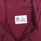 Mens Burgundy Champion  Full Zip Jumper