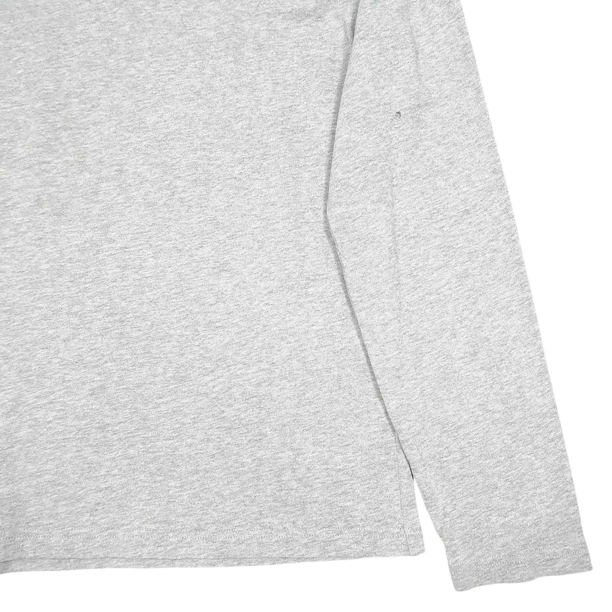 Mens Grey Timberland  Long Sleeve T Shirt