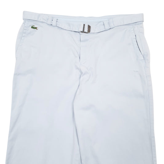 Mens Blue Lacoste  Chino Trousers