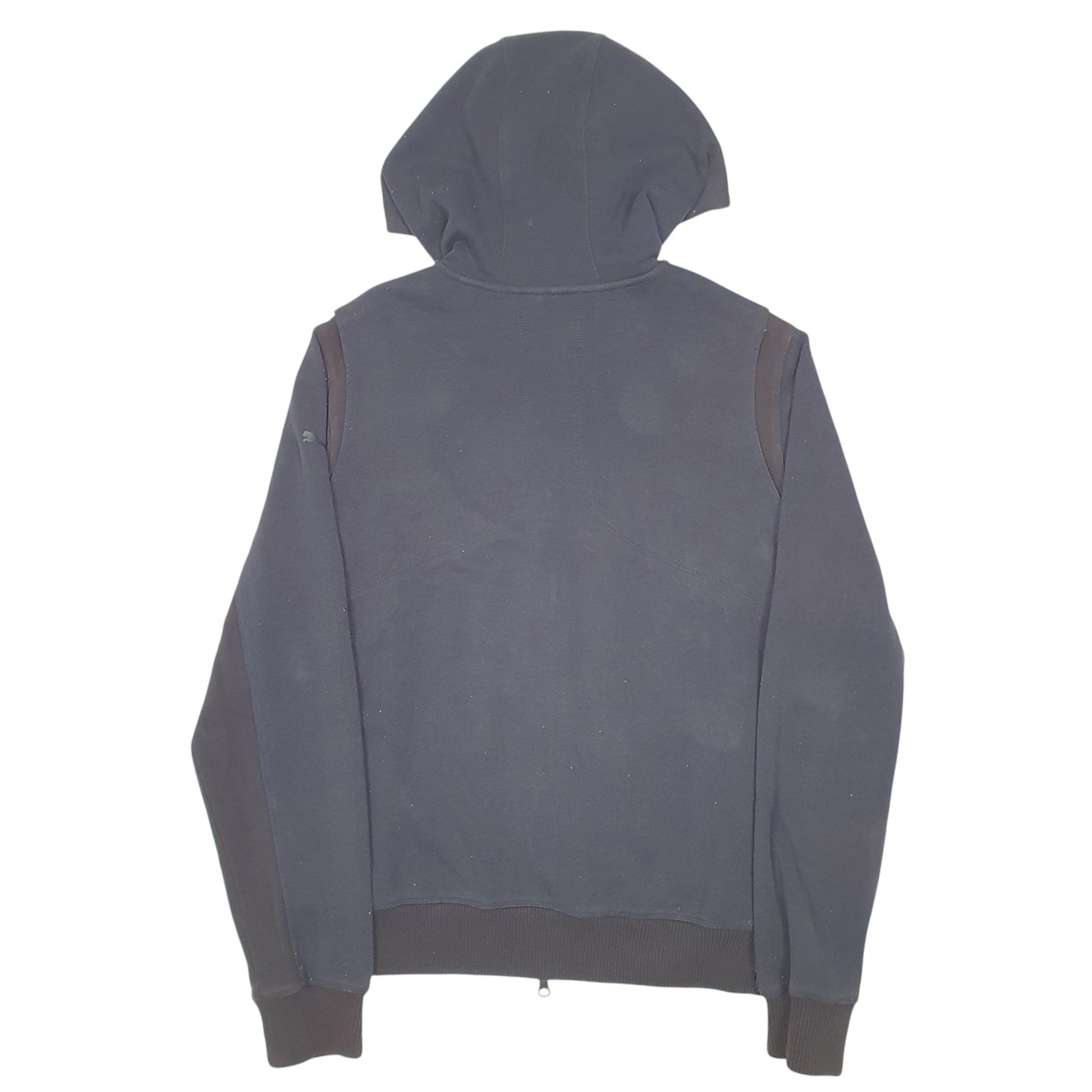 Mens Black Puma Hoodie Hussain Chalayar Urban Mobility Full Zip Jumper