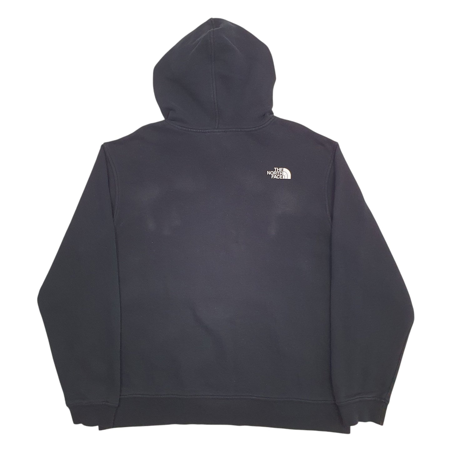 Mens Black The North Face Spellout Hoodie Jumper